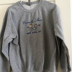 Taylor Swift Gildan Gray Crewneck Sweater